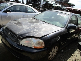 1998 HONDA CIVIC DX 2DR BLACK 1.7L AT A16343